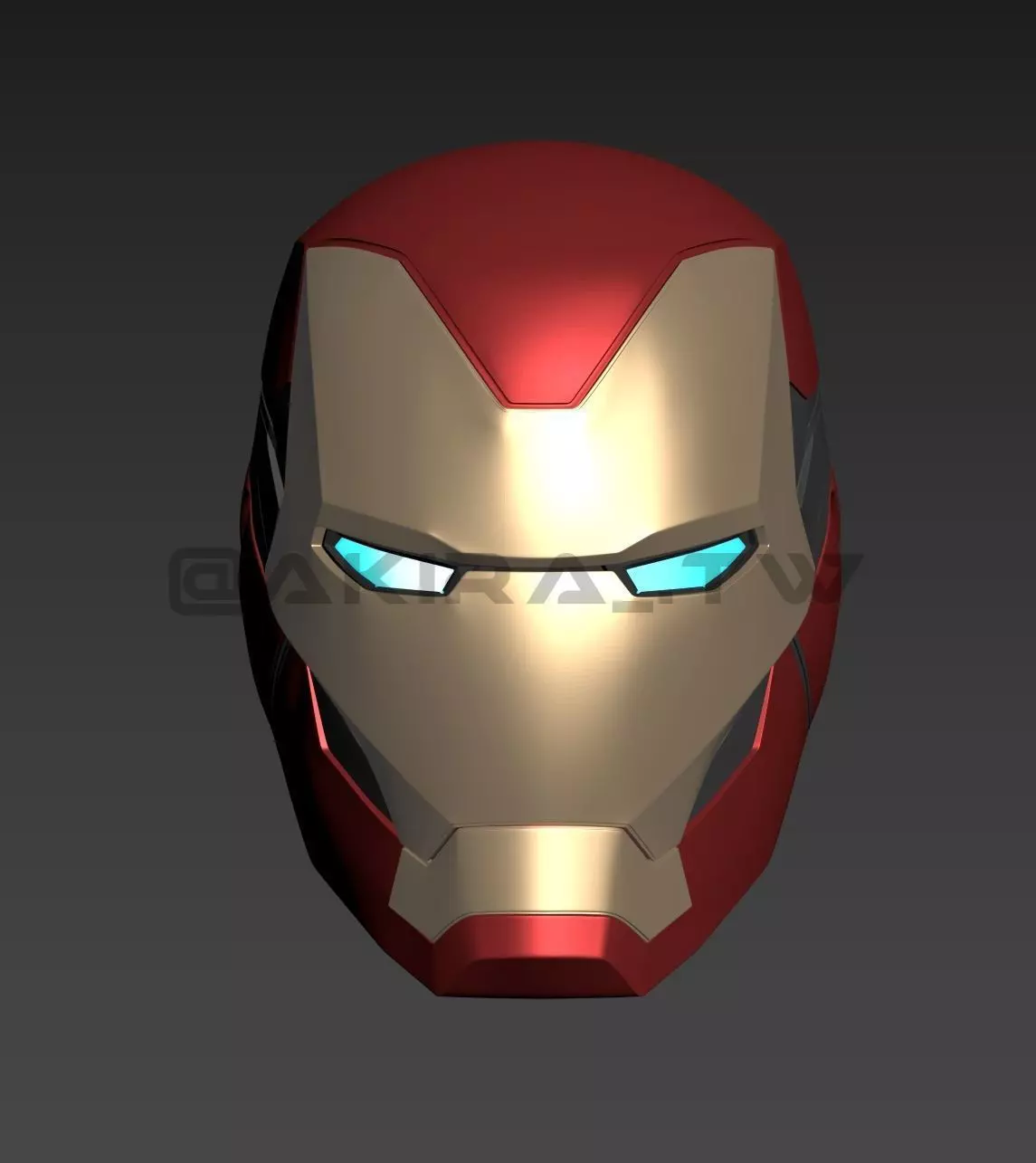 Avengers endgame IRON MAN Mark 85 MK85 Helmet   3D print model_0