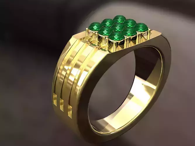 Men Ring 3D print model