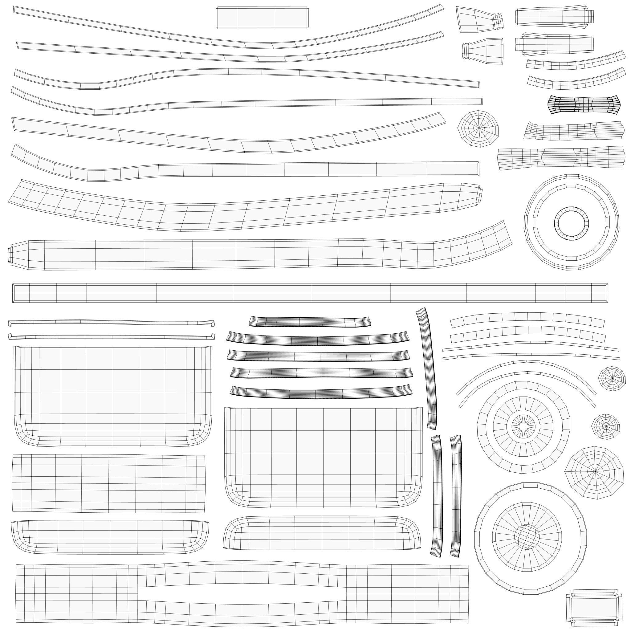 Camera bag - Fashion Bag - Low-poly 3D Model Low-poly 3D model_6