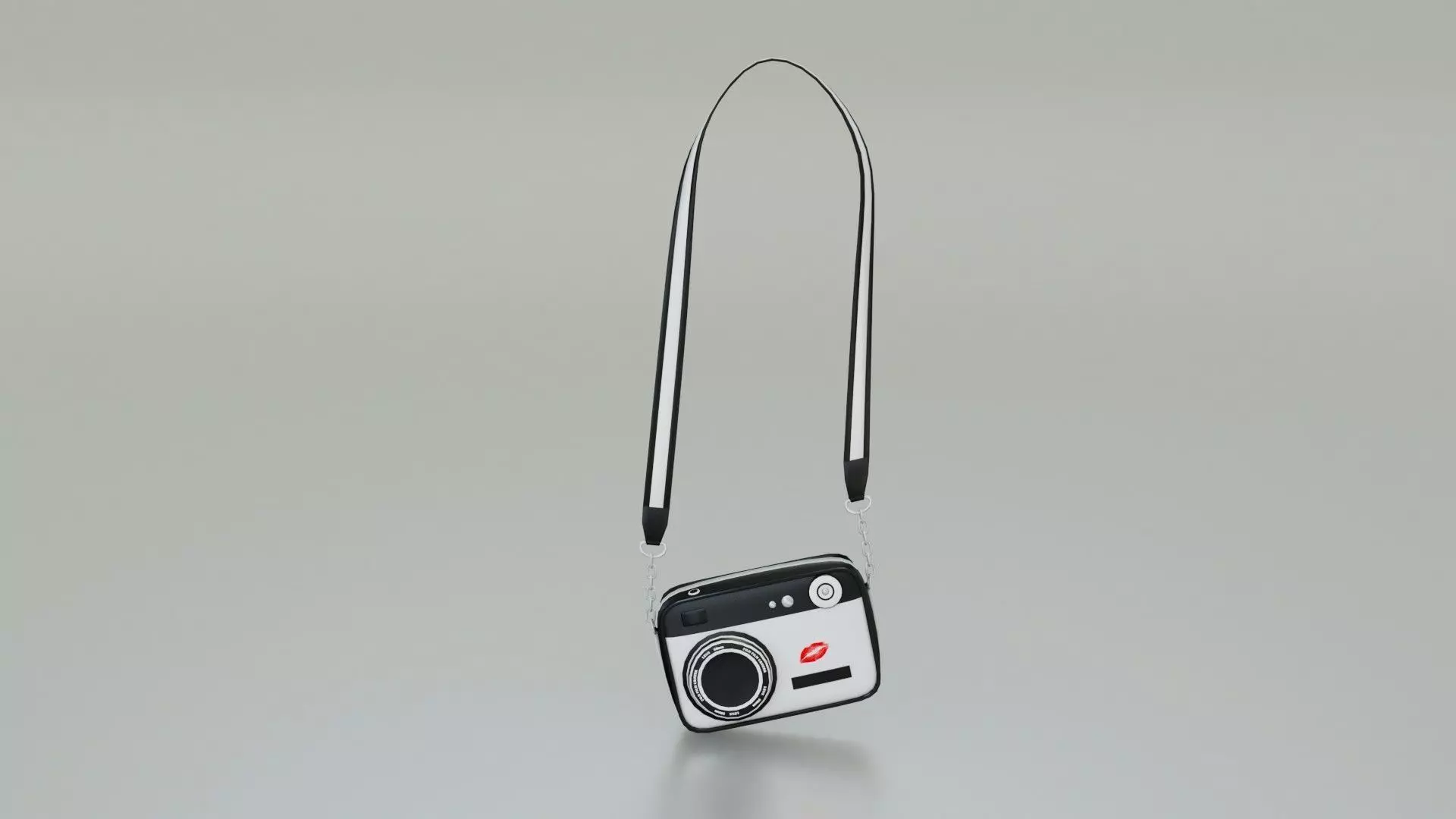 Camera bag - Fashion Bag - Low-poly 3D Model Low-poly 3D model_0