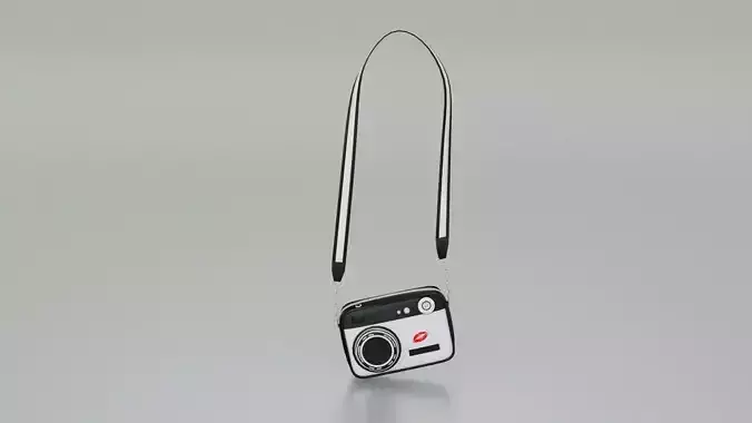 Camera bag - Fashion Bag - Low-poly 3D Model Low-poly 3D model