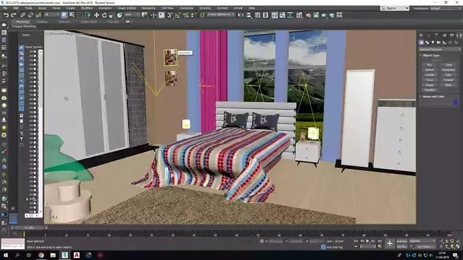 Bedroom interior design