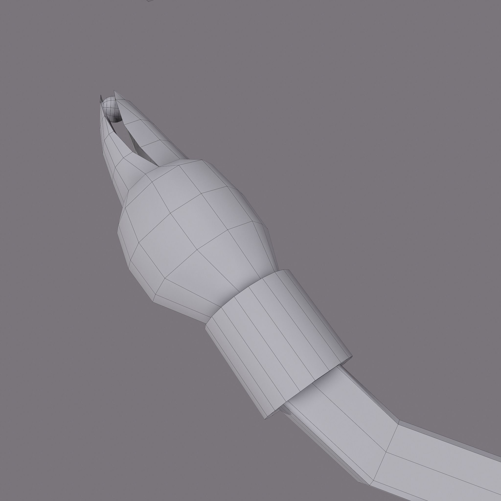 Golden Eagle Bracelet Free low-poly 3D model_31