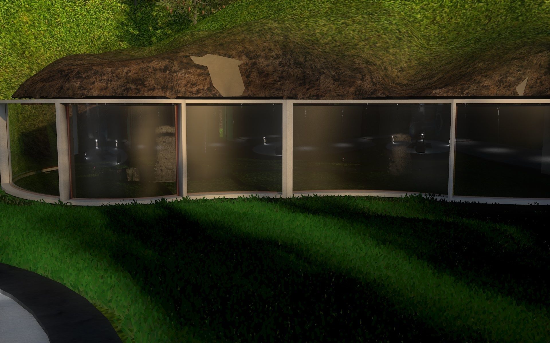 mountain house 3D model_26