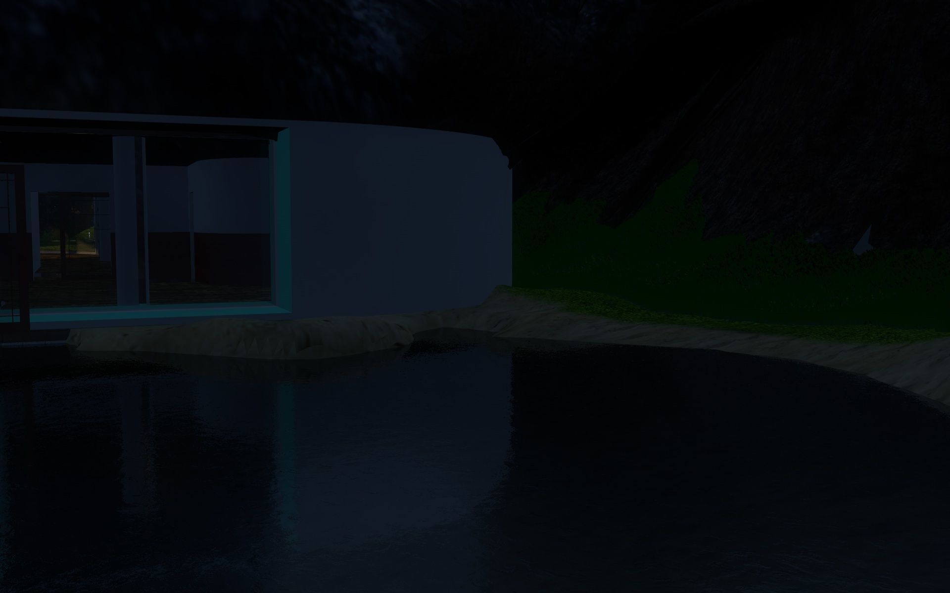 mountain house 3D model_14