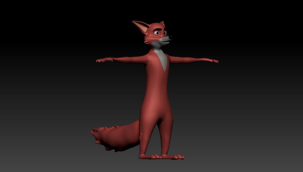 Robin Hood 3D Production Model Rigged Low-poly 3D model_8