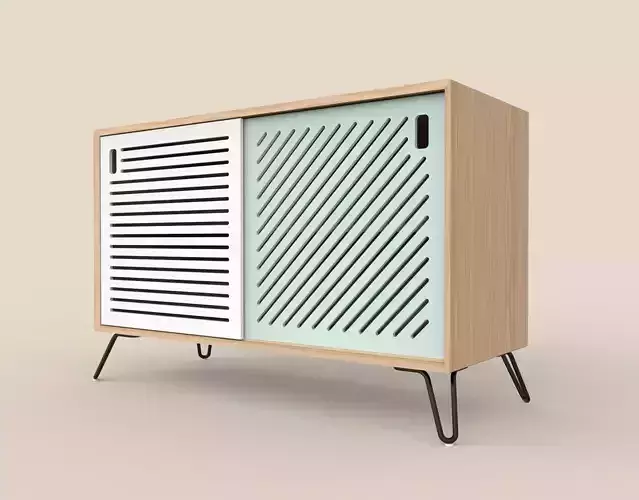 Pointillee Media Unit Medium Size 3D model