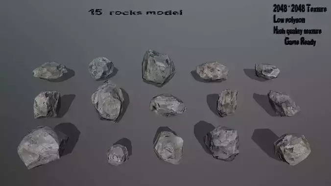 rocks set of