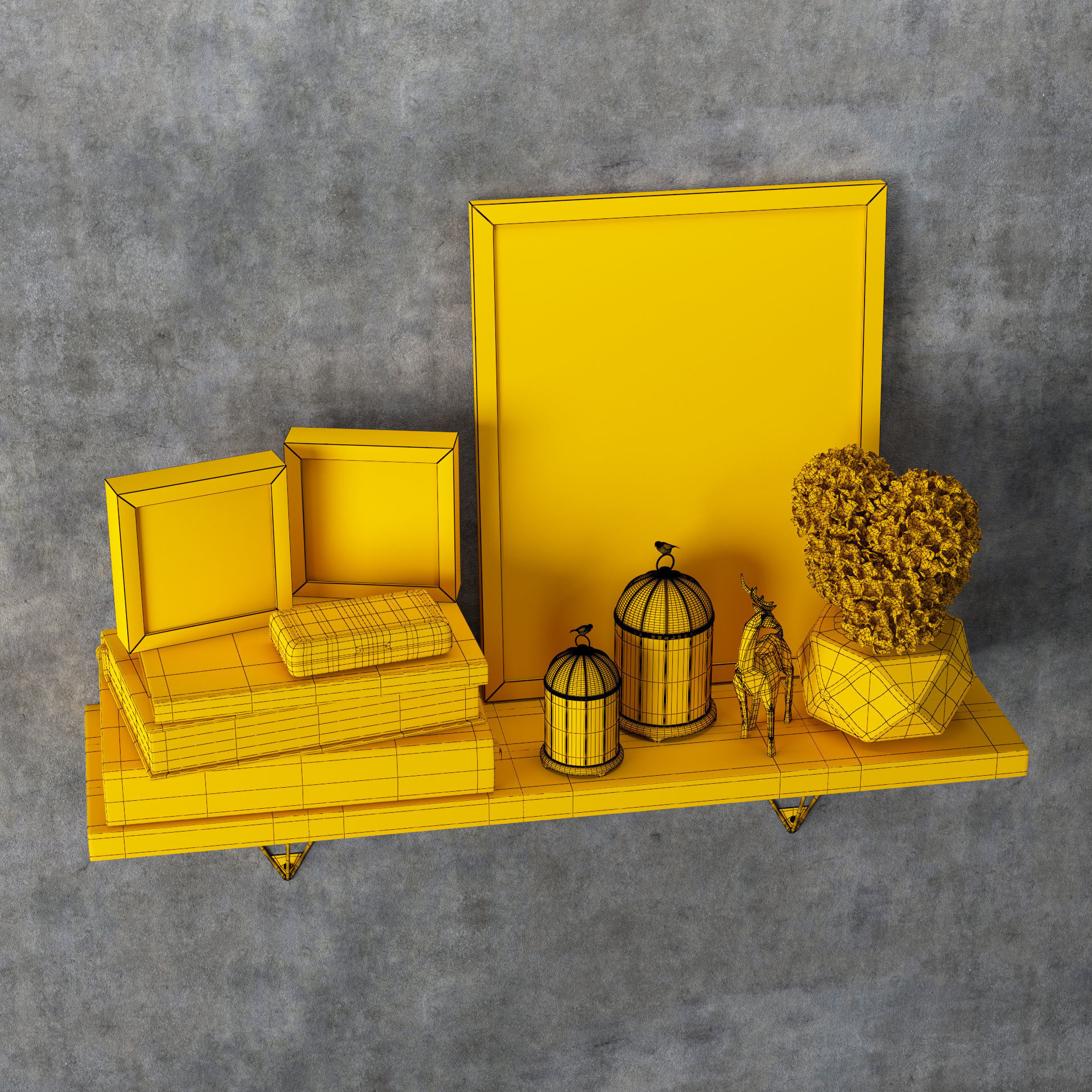 DECOR SET 15 3D model_4