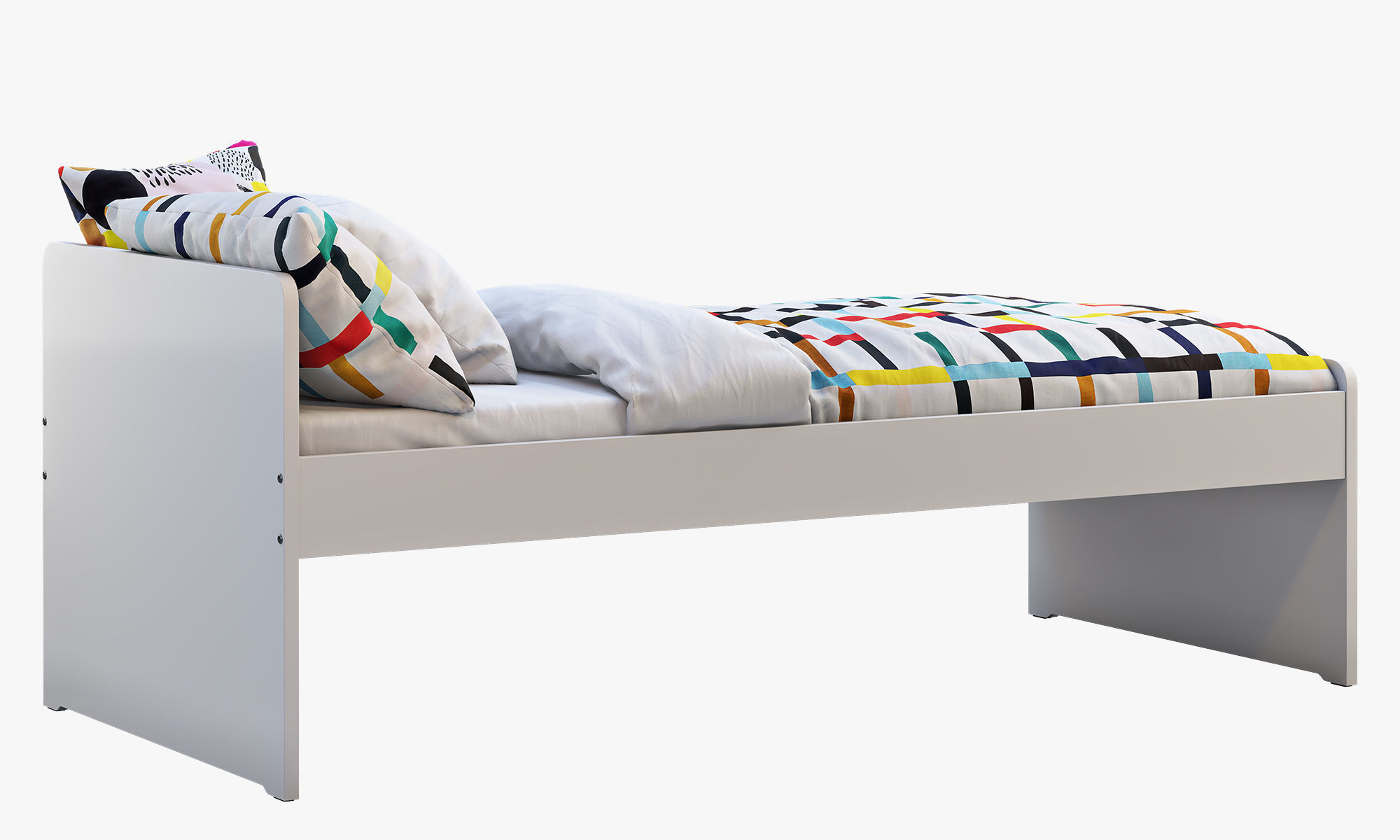 Slakt bed 2 options Ikea 3D model_37