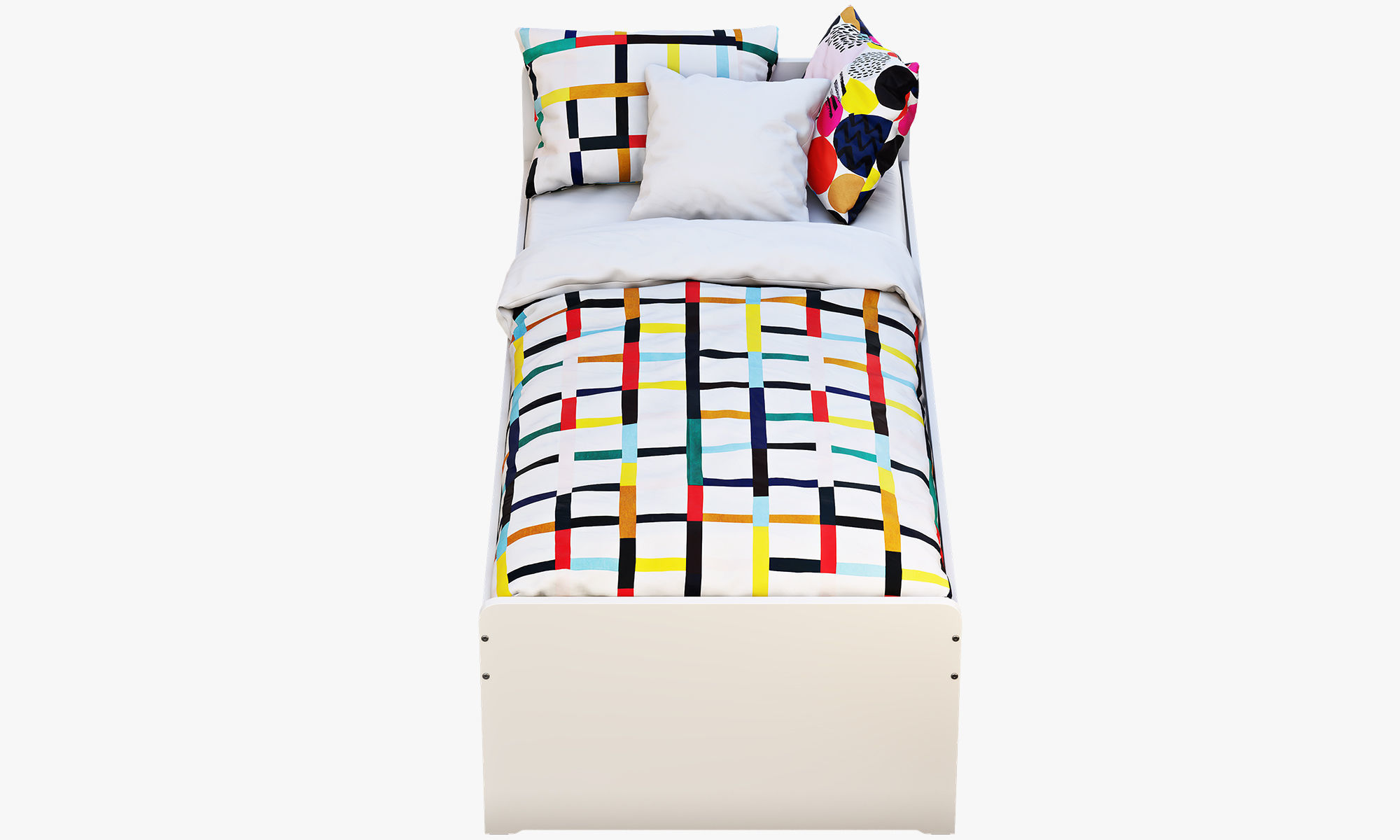 Slakt bed 2 options Ikea 3D model_36