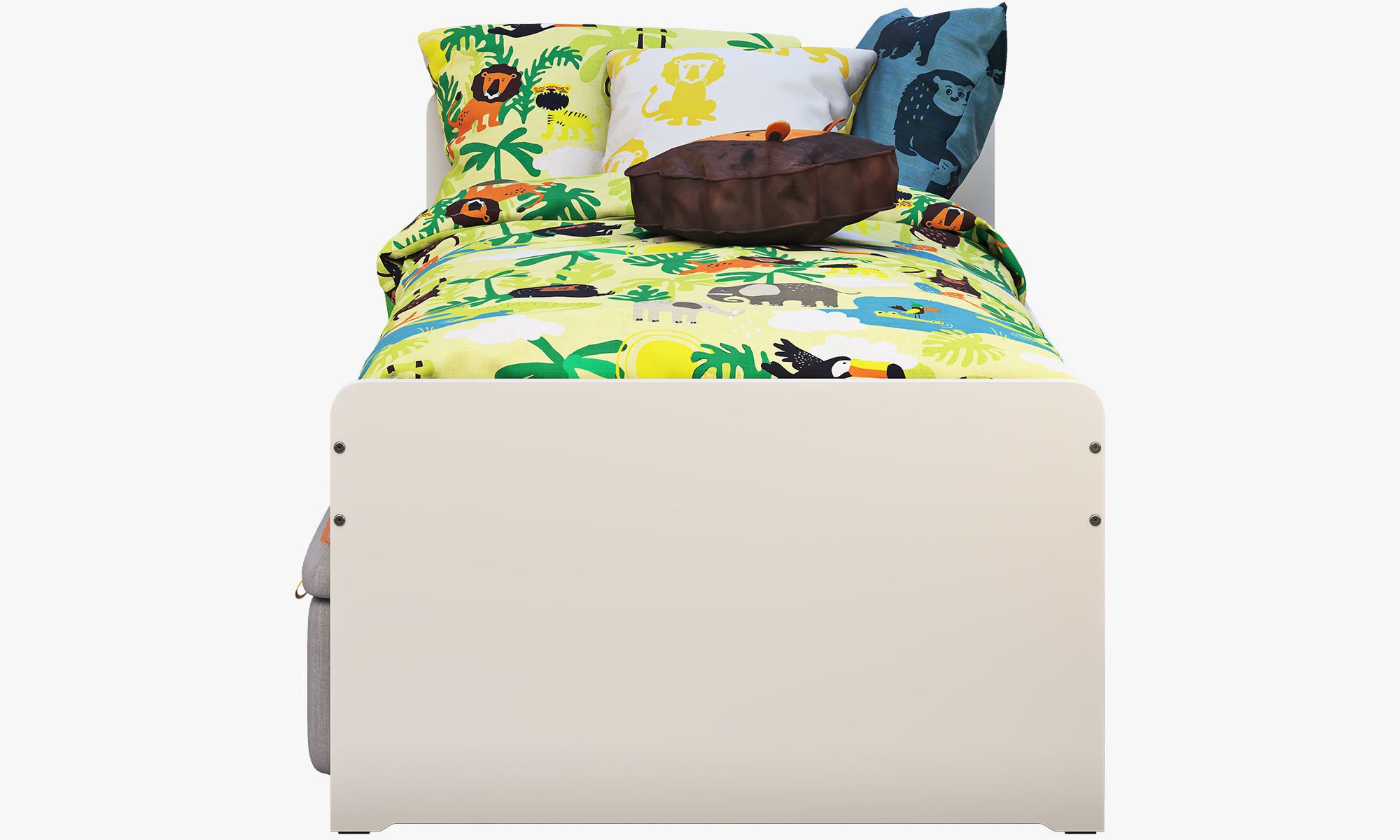 Slakt bed 2 options Ikea 3D model_9