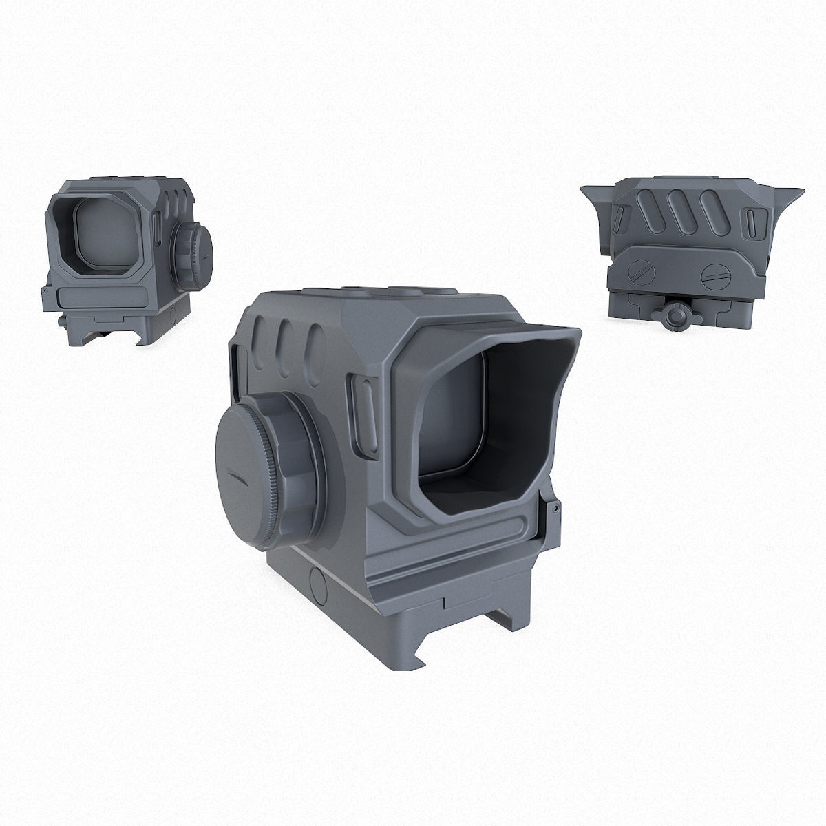 DI Optical EG1 Red Dot Sight  Low-poly 3D model_15