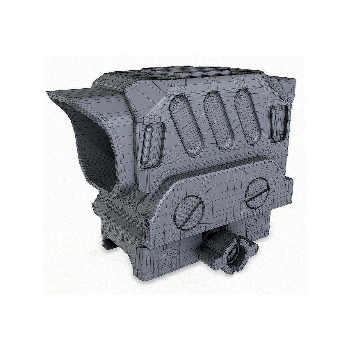 DI Optical EG1 Red Dot Sight  Low-poly 3D model_16