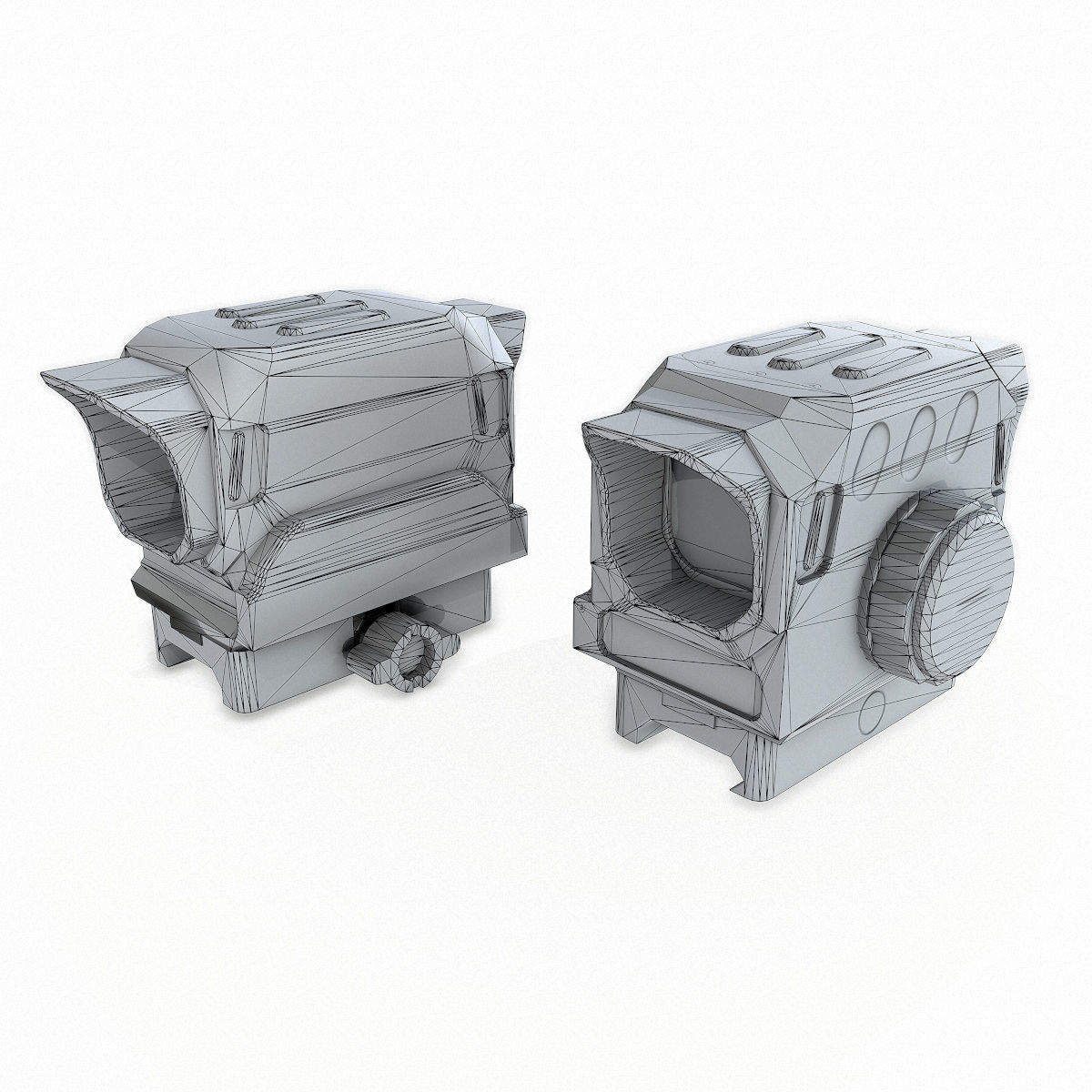 DI Optical EG1 Red Dot Sight  Low-poly 3D model_14