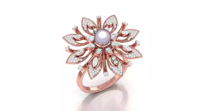 Women ring 3dm stl render detail 3D print model