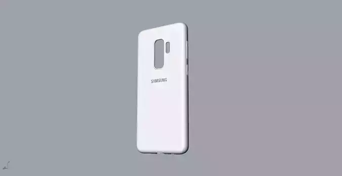 Samsung Galaxy S9 plus rubbler case 3D print model