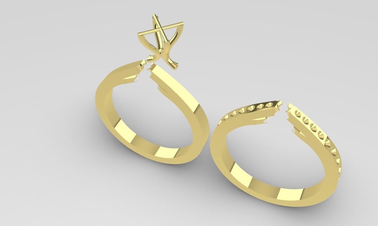 engagement rings Free 3D model_2