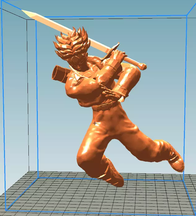 DRAGON BALL CHARACTER FUTURE TRUNK 3D print model