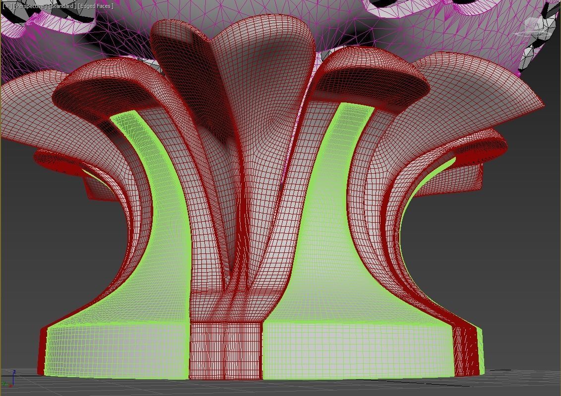 Pomegranate Souvenir Low-poly 3D model_22