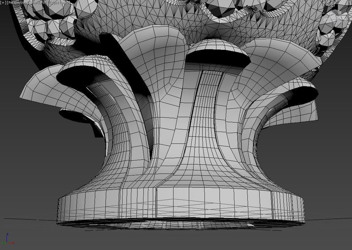 Pomegranate Souvenir Low-poly 3D model_15