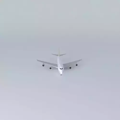 Plane in Viracopos 3D model