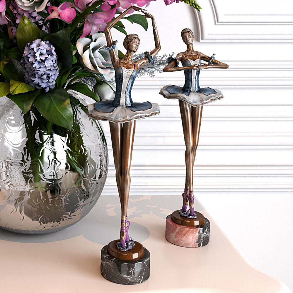 Decor set 04 3D model_4