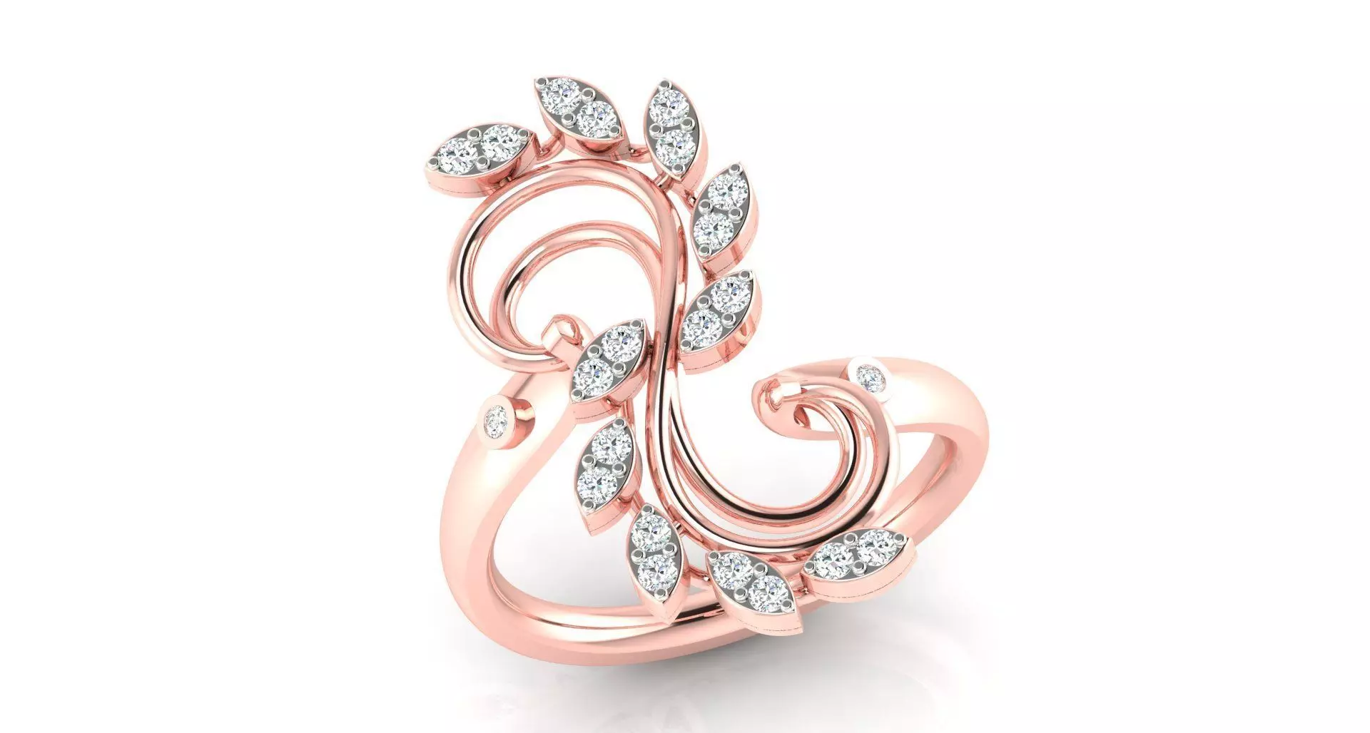 Women ring 3dm stl render detail 3D print model 3D print model_0