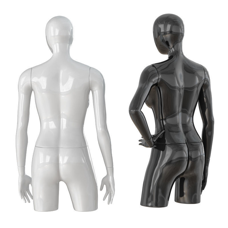 Abstract female mannequin 10 3D model_4