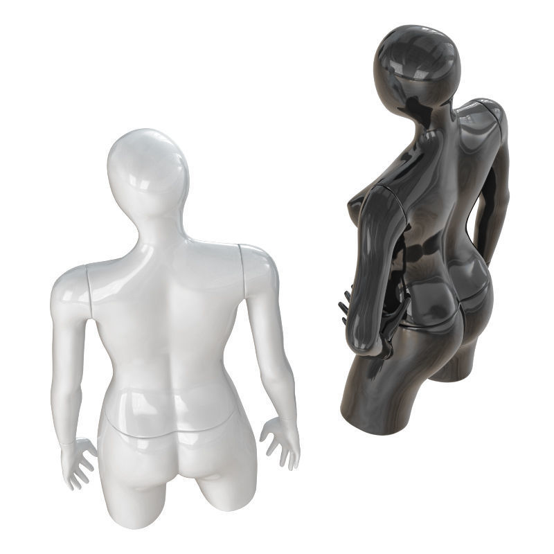 Abstract female mannequin 10 3D model_3