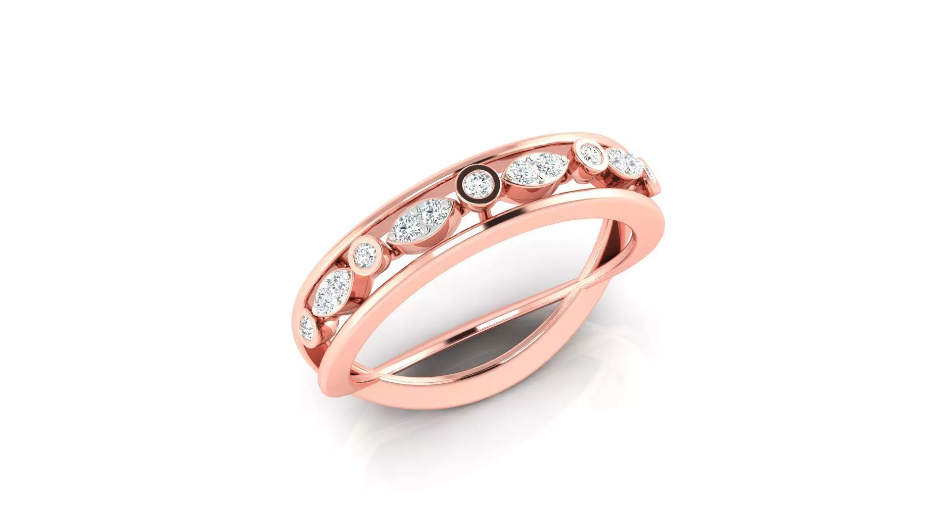 Women ring 3dm stl render detail 3D print model 3D print model_0