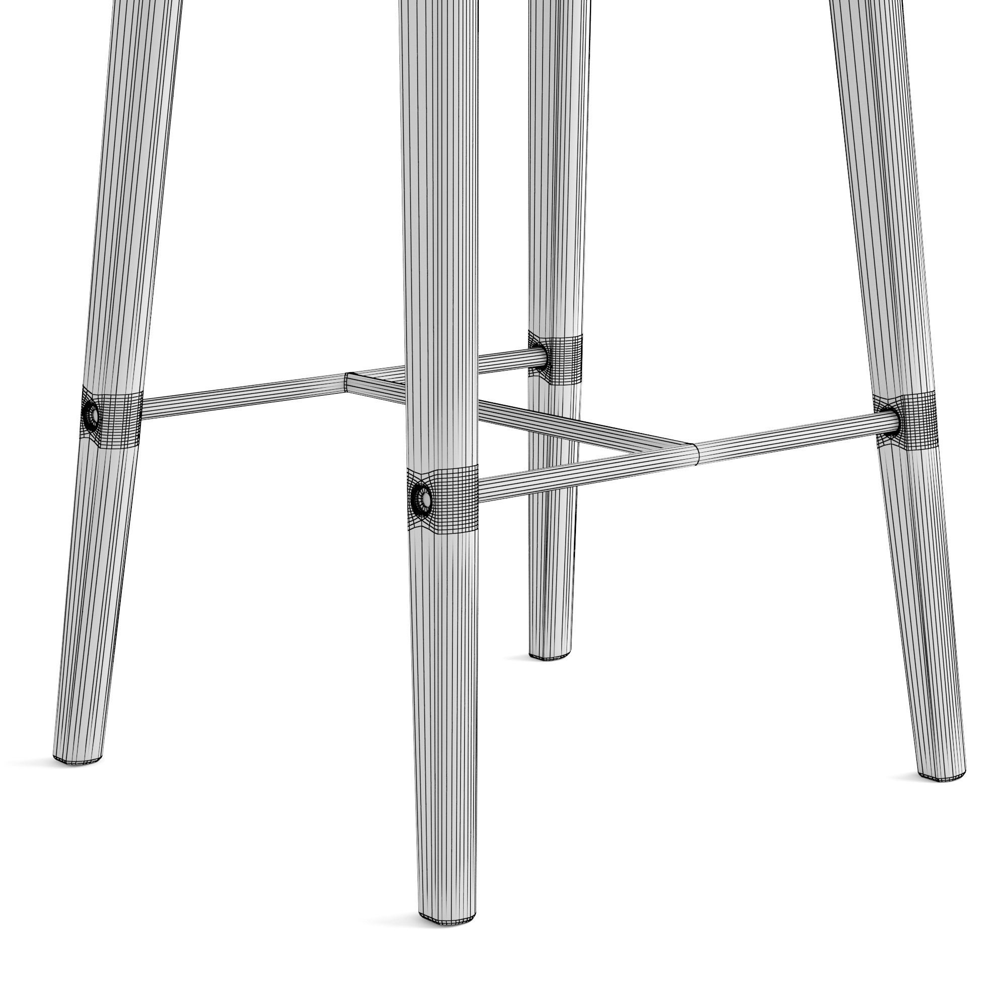 Norr11 NY11 Bar Chair 3D model_9