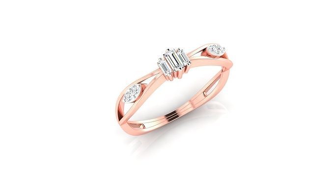 Women ring 3dm stl render detail 3D print model 3D print model