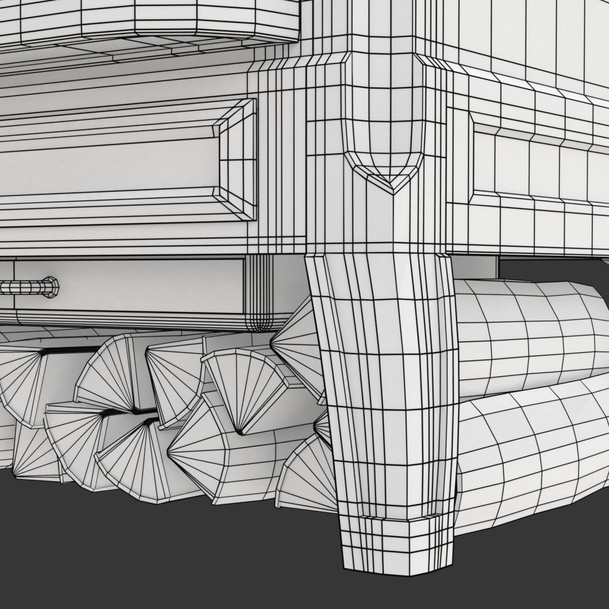 Wood Burning Stove 3D model_29