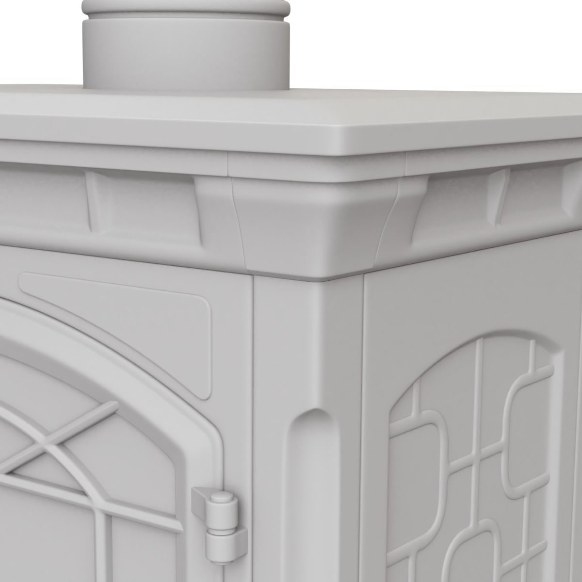 Wood Burning Stove 3D model_18