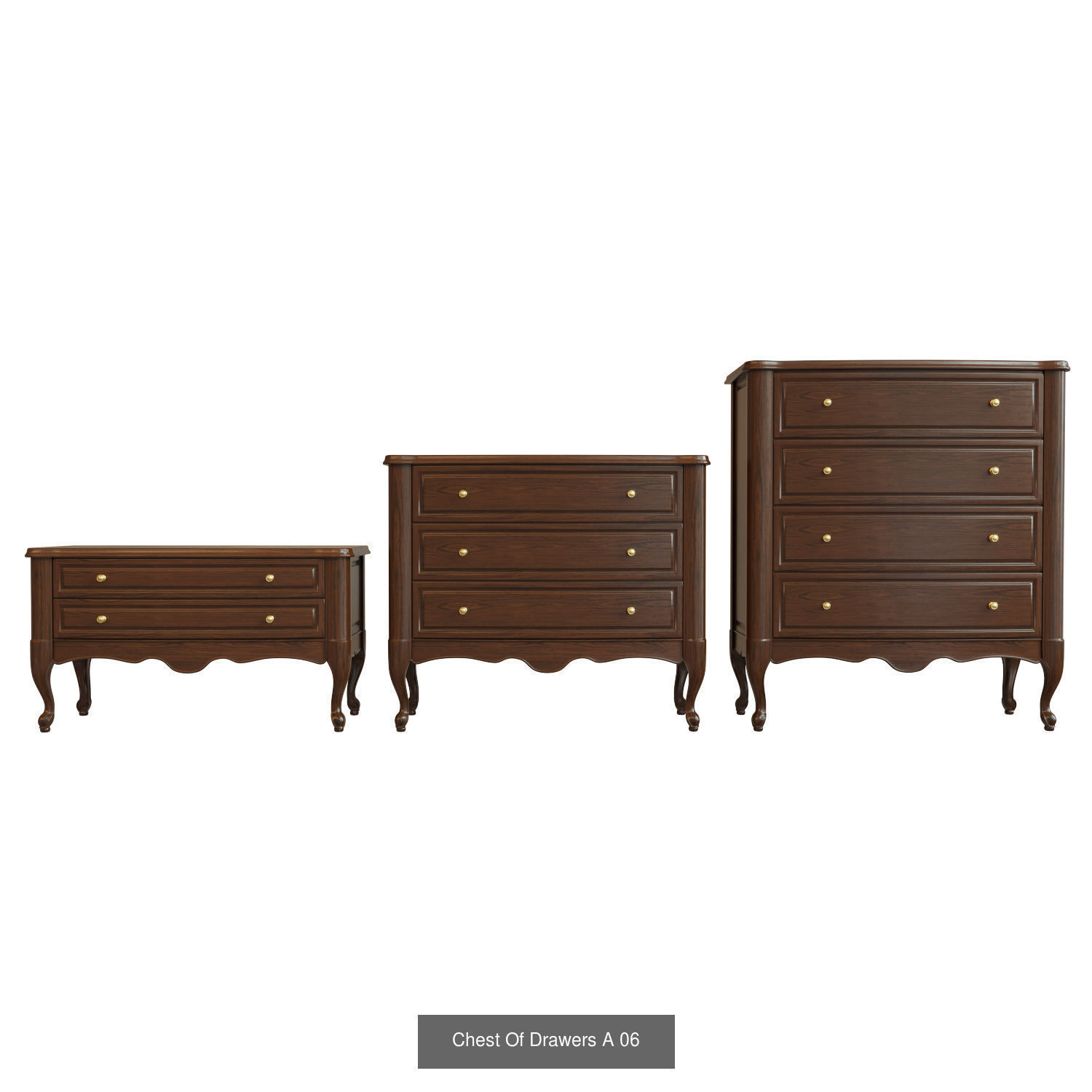 Chest Of Drawers A 3D Model Collection_6