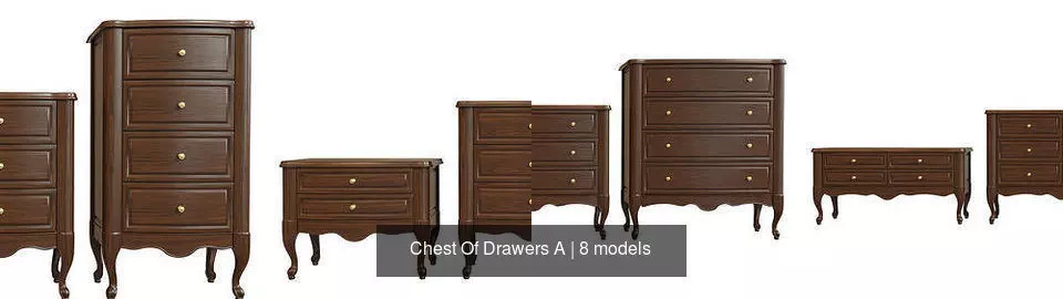 Chest Of Drawers A 3D Model Collection_0