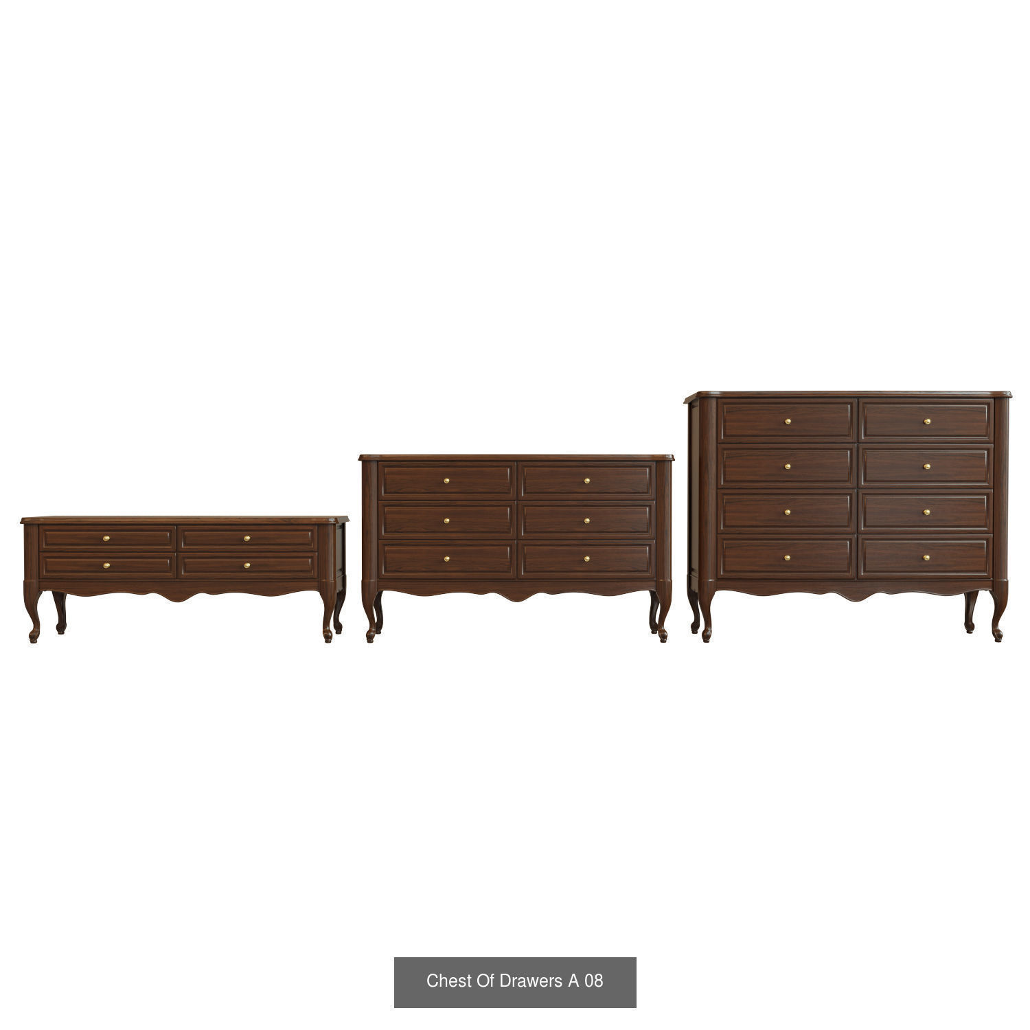 Chest Of Drawers A 3D Model Collection_8