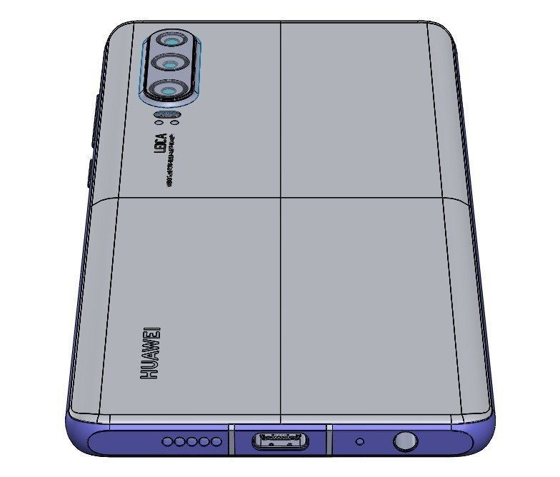 HUAWEI P30 3D model_20