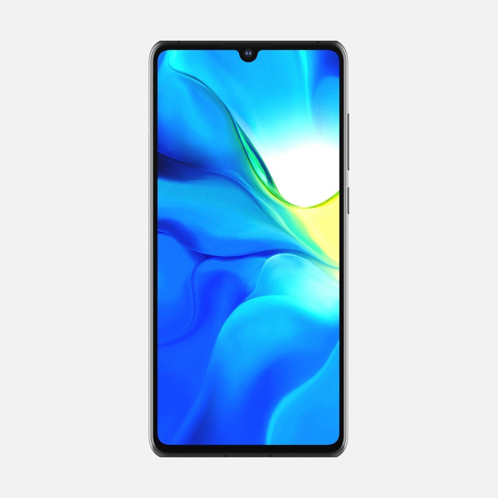 HUAWEI P30 3D model_1