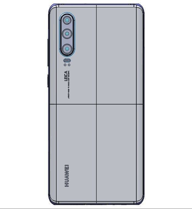 HUAWEI P30 3D model_14