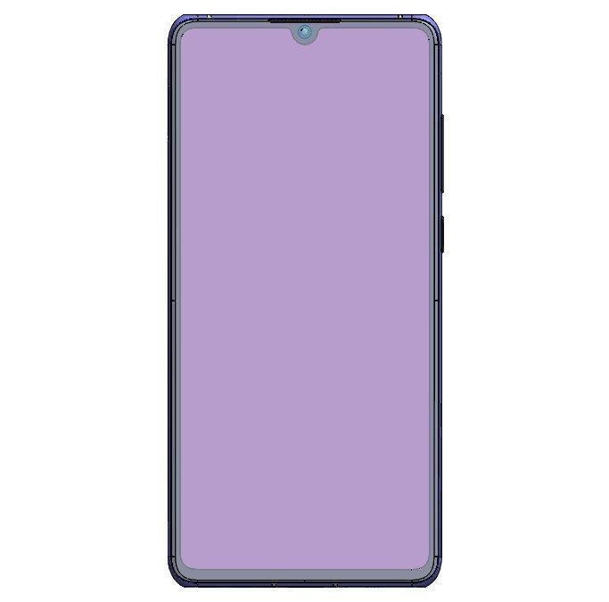 HUAWEI P30 3D model_13