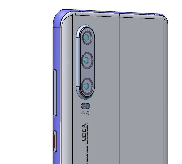 HUAWEI P30 3D model_26