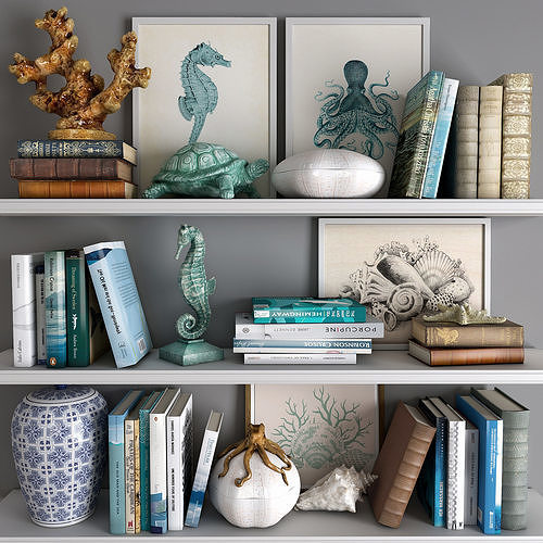 Decor set 08 3D model