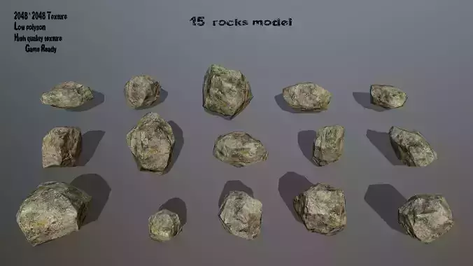 rocks set of