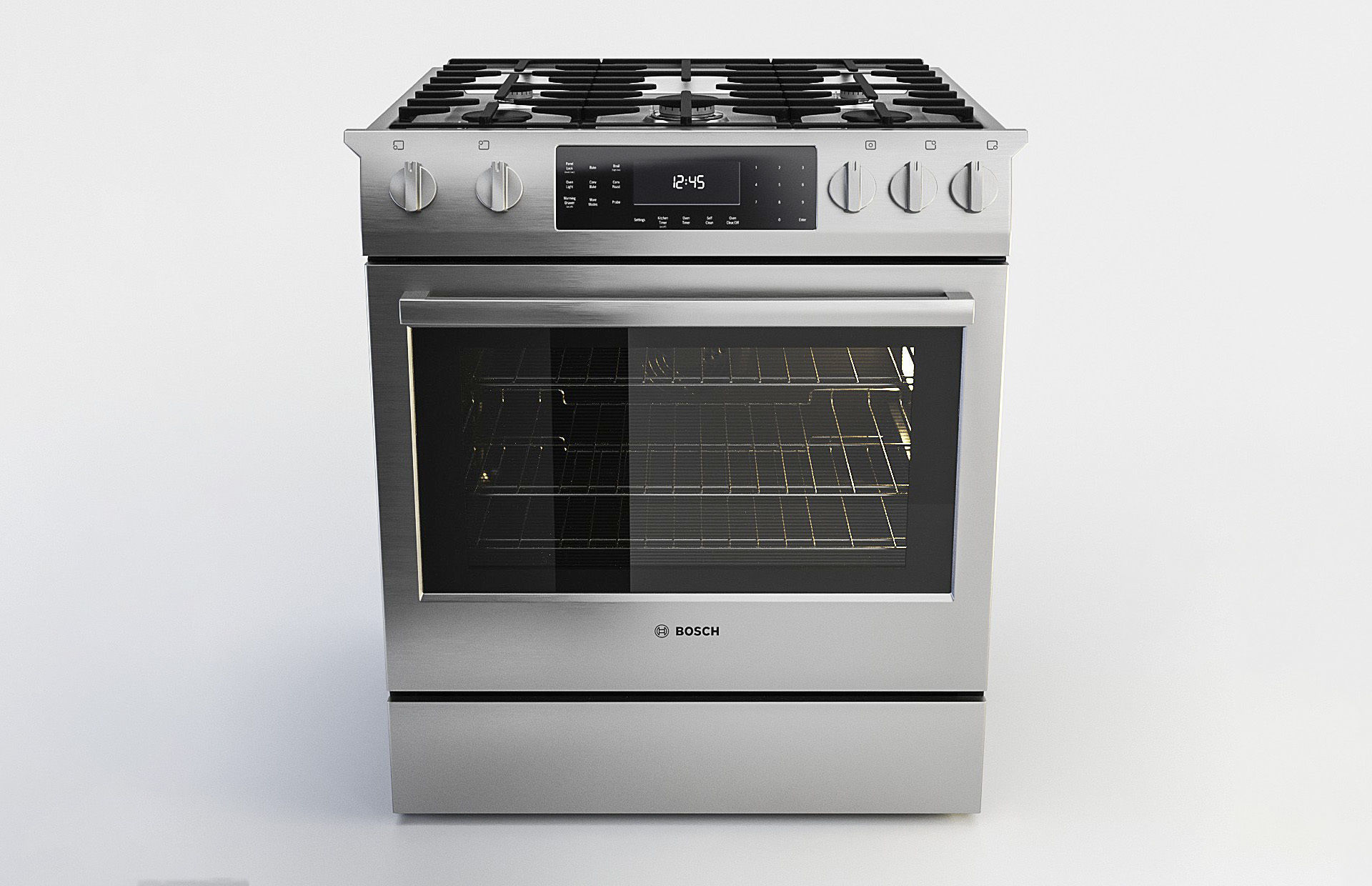 Gas Slidein Range HGI8054UC by Bosch 3D model CGTrader