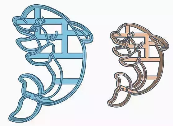 Dolphin Cookie Cutter