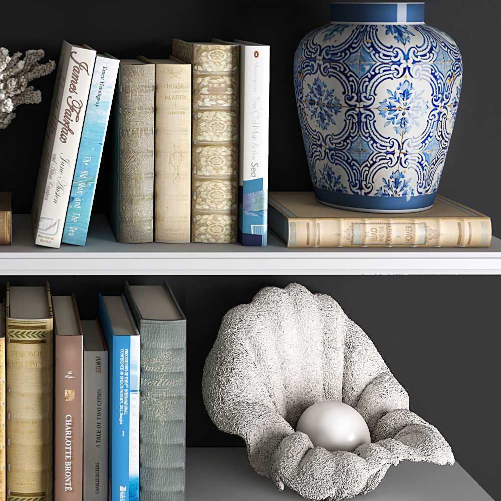 Decor set 16 3D model_3