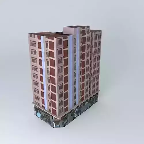 Building R Luzitana 1352 1446 Centro Campinas Sao Paulo 3D model