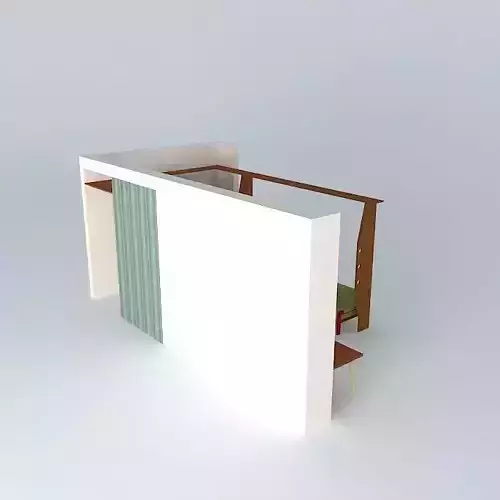 Concept for a small art gallery